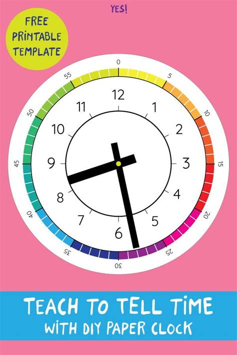 Printable Learning Clock