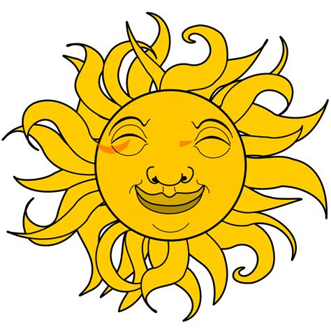 Smiling Sun Svg Clip Arts Download Download Clip Art Png Icon Arts