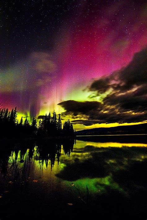 Northern Lights Taken Near Whitehorse In The Yukon Aurora Boreal