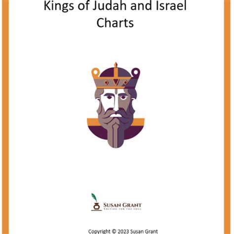 Kings Of Judah And Israel Charts Susan Grant