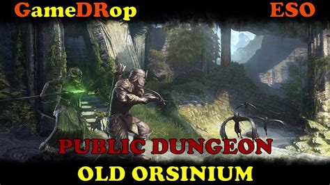 Elder Scrolls Online OLD ORSINIUM PUBLIC DUNGEON Puzzle Boss And Group