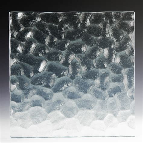 Cobblestone Textured Glass Produced By Nathan Allan Glass Studio