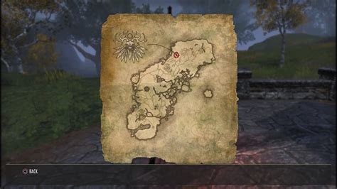 Glenmoril Wyrd Treasure Map Glenumbra Elder Scrolls Online YouTube