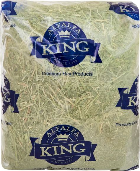 Alfalfa King Double Compressed Alfalfa Hay Small Animal Food 10 Lb Bag