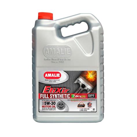 Aceite 5w30 Amalie Full Sintetico Elixir 374 Lts Comercial Ramírez Spa