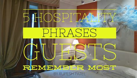 Hospitality Phrases Guests Remember Most By Smartguests