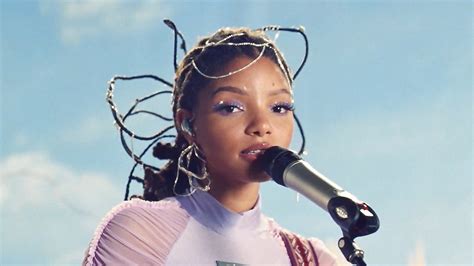 This Is Halle Bailey S Biggest Musical Inspiration