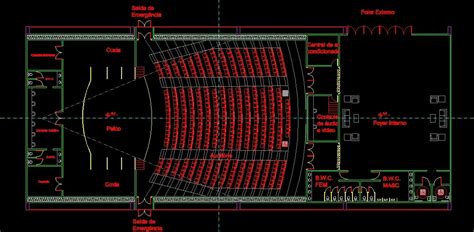 Auditorium Section Dwg