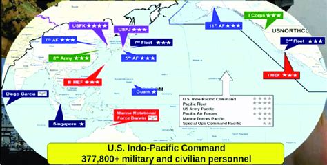 3 Map Of Us Indo Pacific Military Bases Download Scientific Diagram