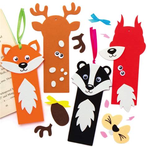 Animal Bookmarks Clip Art Library