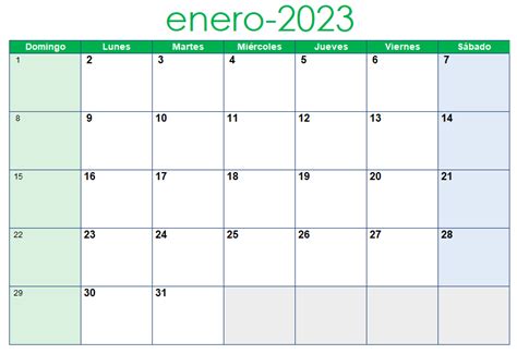 Calendario 2023 Excel Para Rellenar En Imagesee