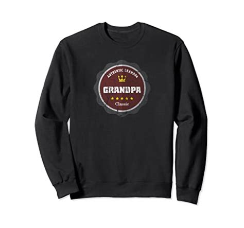 Vintage Design Grandpa T For Grandpa Sweatshirt Clothing