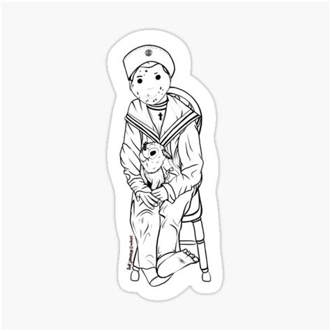 Robert The Doll Sticker For Sale By Lilgemcreations Redbubble