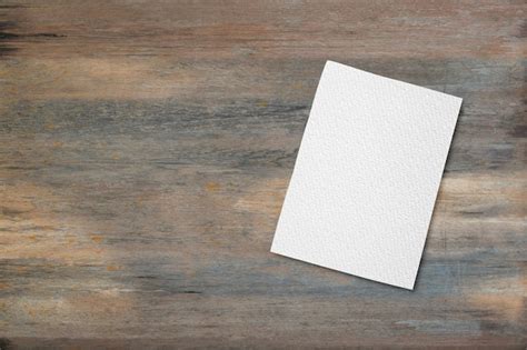 Blank Paper On Table Images Free Download On Freepik