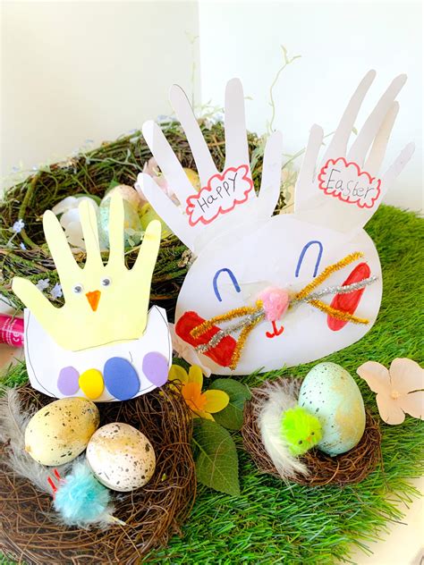 Maybe you would like to learn more about one of these? DIY HANDPRINT EASTER CARDS • OH SO KEL