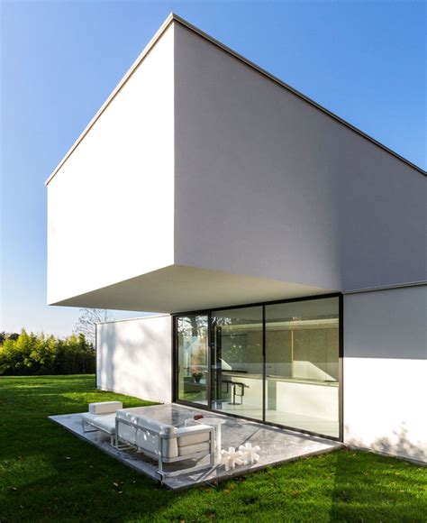 Modern Cube Shaped House In Belgium Interiorzine
