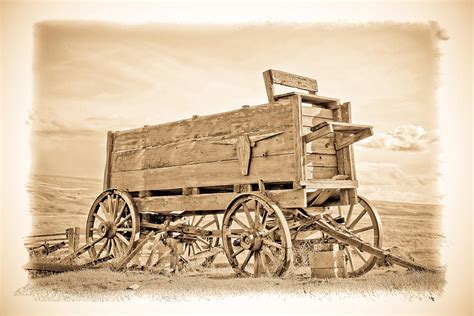 Old West Wagon Photograph By Steve Mckinzie Pixels