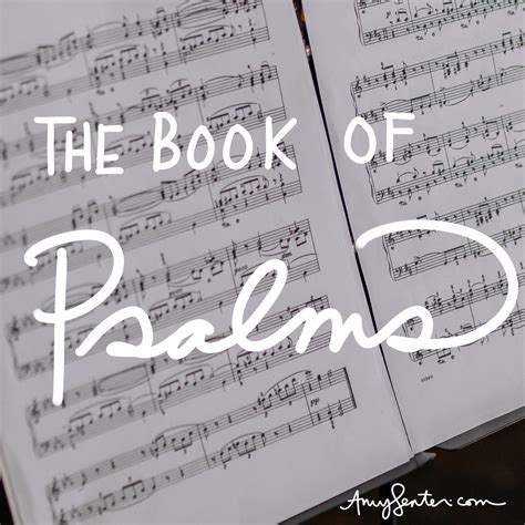 Study The Bible With These Book Of Psalms Printables Intentional Living