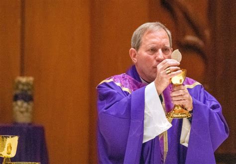 Bishop Gruss Encourages Faithful In Ash Wednesday Homily May The Ashes