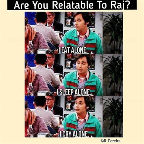 Big Bang Theory 10 Hilarious Raj Memes That Are Too Funny Artofit