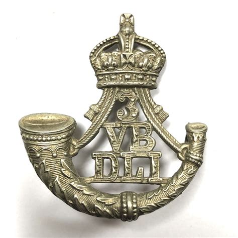 3rd Sunderland Vb Durham Light Infantry Victorian Cap Badge