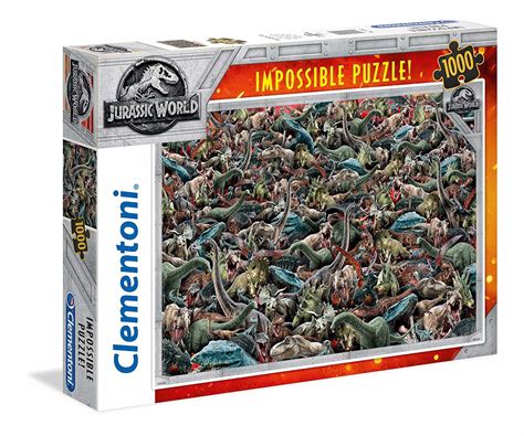 Jurassic World Impossible 1000 Piece Puzzle Board Game At Mighty
