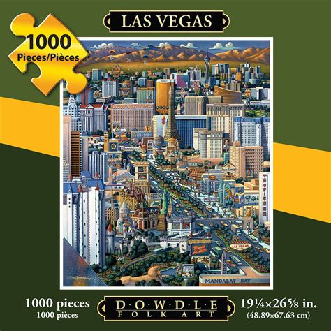 Pomegranate 1000 piece jigsaw puzzle: Dowdle Las Vegas - 1000 Piece | Walmart Canada