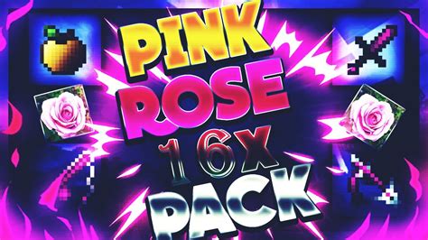 Minecraft Pvp Texture Pack Pink Rose 16x Pack Fps 1718
