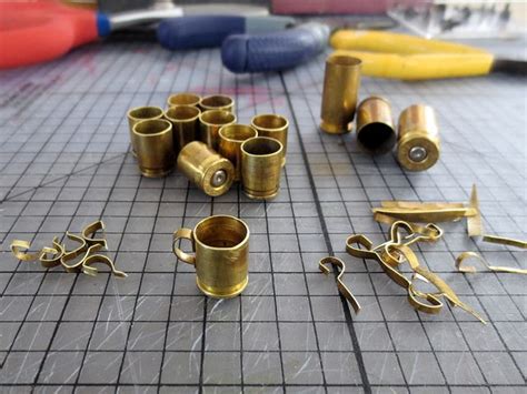 Making A Batch Of My Bullet Casing Mugs Dollhouse Miniature Tutorials