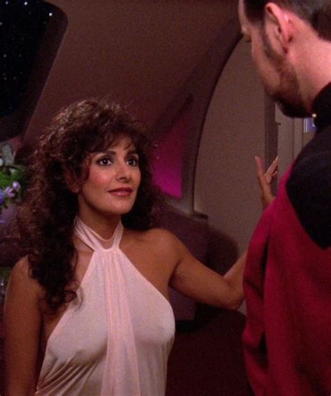Marina Sirtis Star Trek Tv Star Trek Voyager Deanna Troi