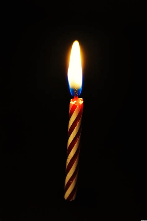 One Birthday Candle Lit Clip Art Library