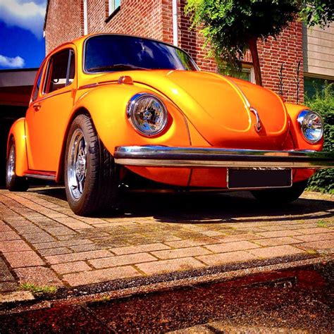 House Of Kolor Tangelo Pearl Vw Super Beetle 1303 1973 Orange Cars
