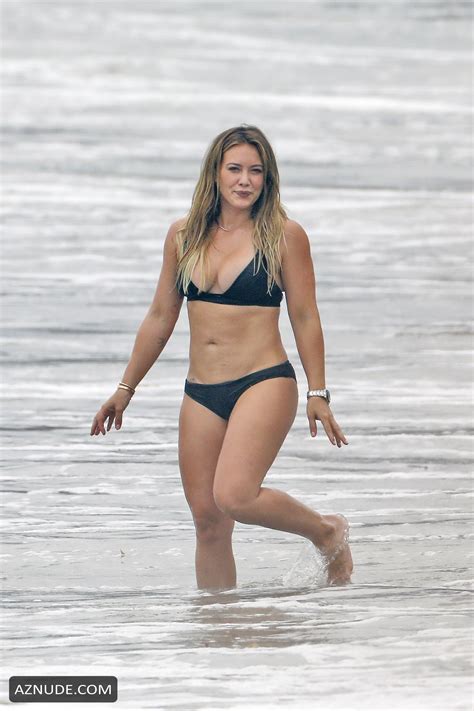 Hilary Duff Sexy On The Beach At A Friends House In Malibu Aznude