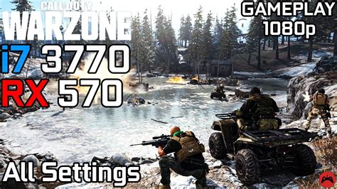Call Of Duty Warzone Gameplay Core I7 3770 Rx 570 4gb All