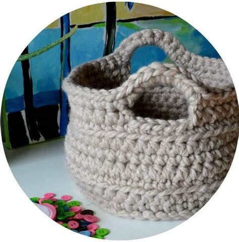 45 Free Crochet Basket Patterns For Beginners ⋆ Diy Crafts