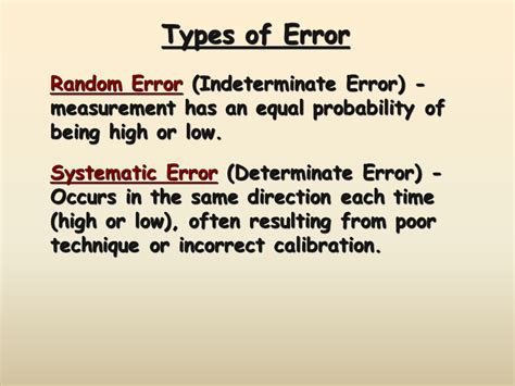 A more complex model does not reduce the error. Significant Figures - Presentation Chemistry