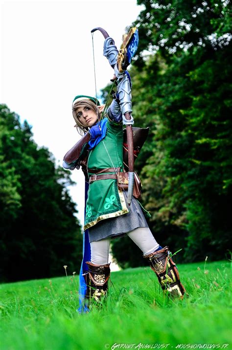 hyrule warriors scarf link cosplay by tatasenko mana from france zelda cosplay link cosplay