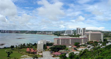 Tumon Bay Resort And Seaside In Guam Image Free Stock Photo Public