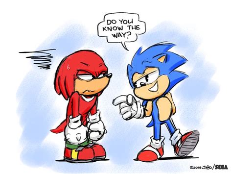 Do You Know The Way Sonic Funny Sonic Sonic Fan Art