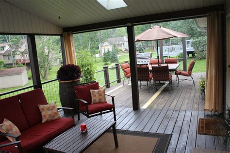 Creating An Outdoor Living Room From A Screened In Porch