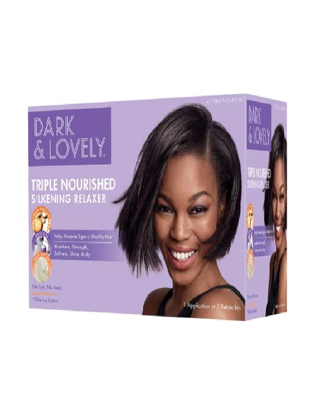 Dark And Lovely Triple Nourished Silkening Relaxer African Braids