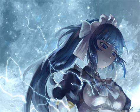 Lightning Anime Girl Wallpapers Wallpaper Cave