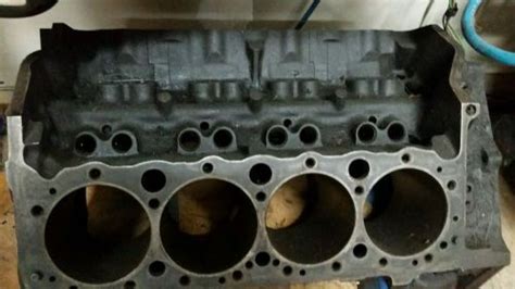Buy Chevy Chevrolet 350 Engine Block 1 Piece Rear Main Standard Bores