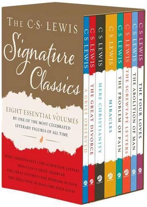 The C S Lewis Signature Classics 8 Volume Box Set By Cs Lewis
