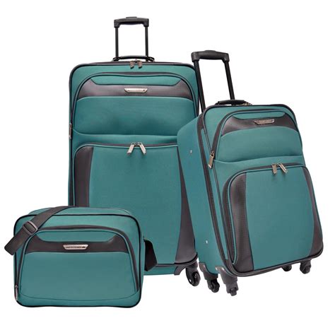 Travelers Choice Richmond 3 Piece Spinner Luggage Set Home Luggage