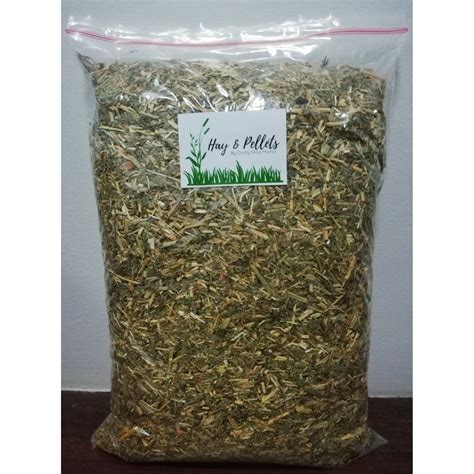 Alfalfa Hay Chaff And Long Strand 1kg Hay And Pellets By Crafty Shop