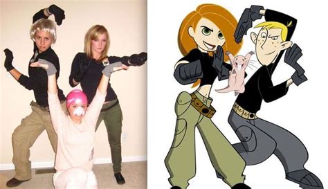 Pin By Jorden On Halloween Costumes In Cute Couple Halloween Costumes Kim Possible
