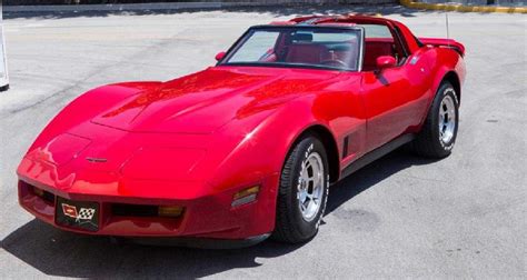 1981 Candy Apple Red Corvette