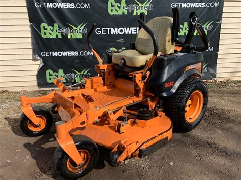 52IN SCAG TIGER CAT II COMMERCIAL ZERO TURN W KAWASAKI 122 A MONTH