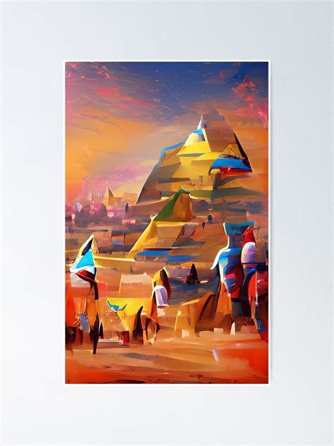 Egypt Pyramids Cairo Sahara Desert Ai Art Artificial